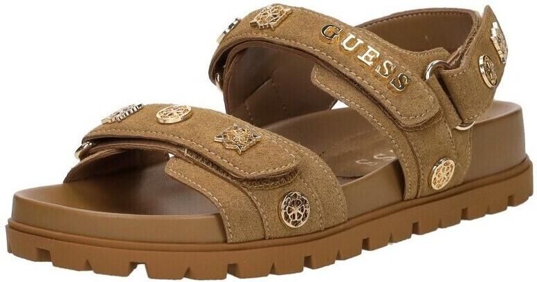 GUESS Florizi Sandalen Plat Cognac - Foto 9