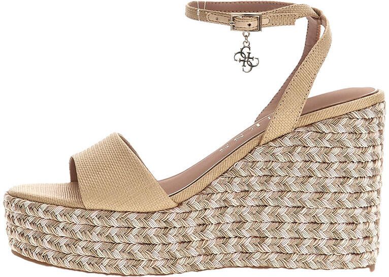 Guess Sandalen met sleehak FLJERLELE04 - Foto 4