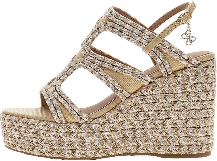 Guess Sandalen met sleehak FLJERSFAB04
