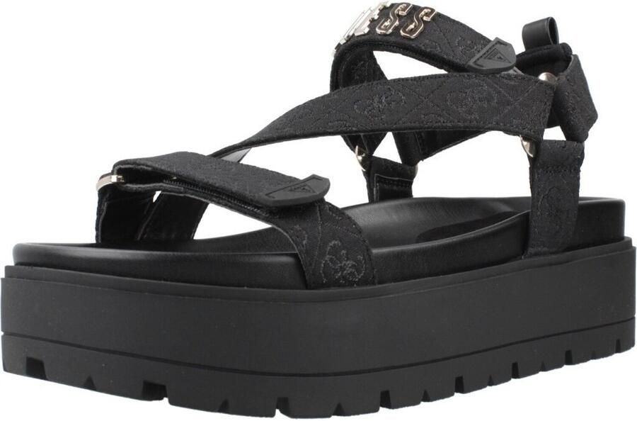 Guess Sandalen met sleehak Fljftt Fal03 - Foto 2