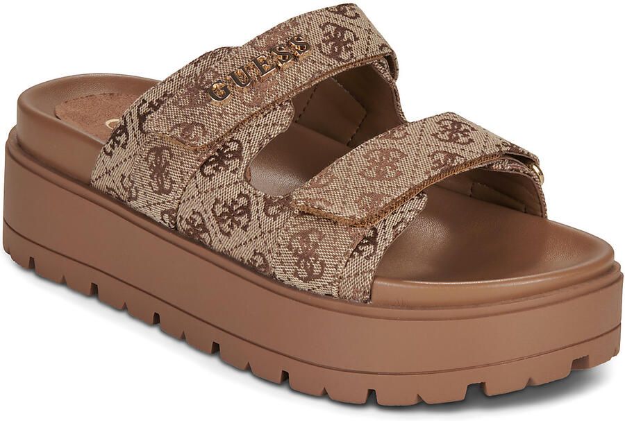 Guess Instappers met logo-applicatie model 'Faxon' - Foto 5