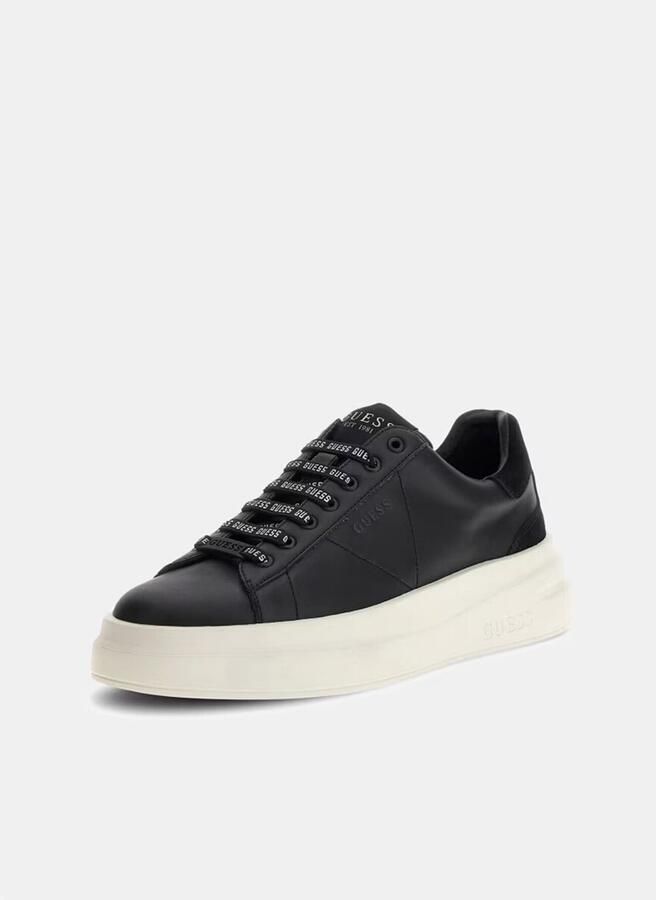 Guess Zwarte sportiee synthetische sneakers oor heren Black - Foto 7