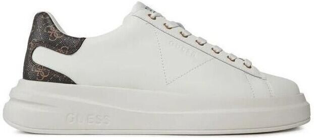 Guess Sneakers FMPVIB LEA12-WBROC WHITE BROWN