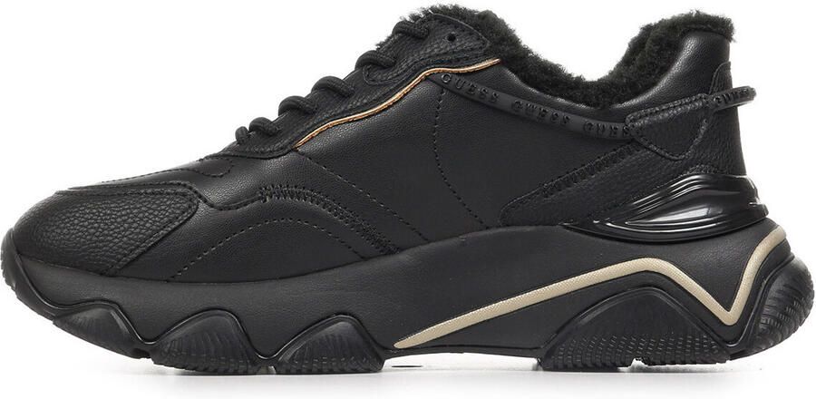 GUESS Sneakers laag 'MICOLA4' cappuccino zwart