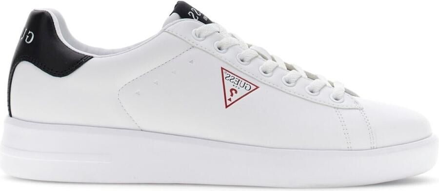 GUESS Sneakers laag 'YUKERN' rood zwart wit