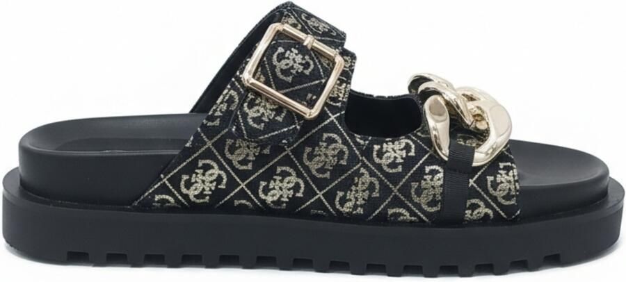 Guess Slippers met doornsluiting model 'FATEMA' - Foto 4