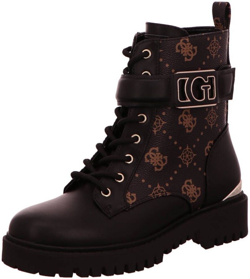 Guess Enkellaarzen met monogram en reliëfaccenten - Foto 3