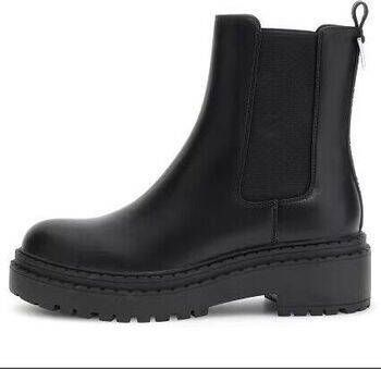 Guess Chelsea boots met logobedeltje model 'Leanna'