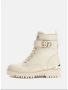 GUESS Oranda Veterschoenen Hoog Gebroken wit - Thumbnail 3