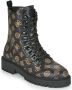 GUESS Oxana Stivaletto Bootie Dames Laarzen Bruin - Thumbnail 1