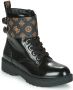 Guess Peony Logo Anfibio Laarzen Black Dames - Thumbnail 3