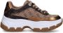 Guess Polyurethaan Sneakers voor Vrouwen Brown Dames - Thumbnail 5
