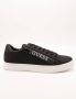 Guess Zip logo sneakers in PU-leer Black Heren - Thumbnail 14