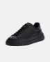 Guess Zwarte Sneakers 4G Logo Suède Inzetstukken Black Heren - Thumbnail 3
