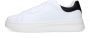 Guess Witte sportieve leren sneakers White Heren - Thumbnail 11