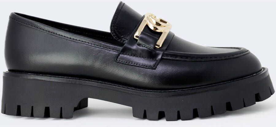 Guess Zwarte platte schoenen met metalen detail Black Dames - Foto 6