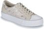 Guess Stijlvolle Kyra Sneaker voor Vrouwen Beige Dames - Thumbnail 4