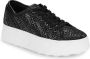 Guess Zwarte Queeny Lage Sneakers Black Dames - Thumbnail 2