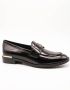 Guess Klassieke Leren Mocassinschoenen Black Dames - Thumbnail 13
