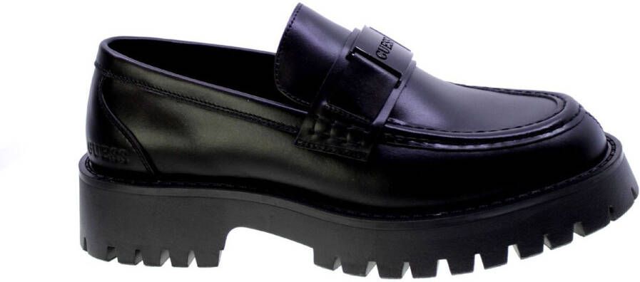 Guess Loafers van echt leer model 'Gorizia'