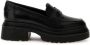 Guess Loafers van zuiver leer met labeldetails model 'FINDA' - Thumbnail 3