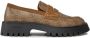 Guess Monogram Mocassins Logopatroon Brown Heren - Thumbnail 2