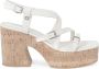 Guess Verhoog je stijl met hoge hak sandalen Beige Dames - Thumbnail 3