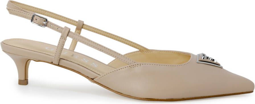Guess Beige Pointed Toe Pumps met Gesp Strik Beige Dames - Foto 6