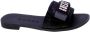 Guess Elyze Zwarte Slippers voor Dames Black Dames - Thumbnail 5