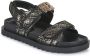 Guess Sandalen met klittenbandsluiting model 'FABELIS' - Thumbnail 4