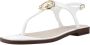 Guess Witte Gekruiste Band Sandalen White Dames - Thumbnail 3