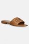 Guess Bruine Tarisha Slippers met Blokhak - Thumbnail 10