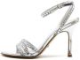 Guess Polyester Sandalen met Strass en Bandjes Gray Dames - Thumbnail 3
