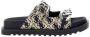 Guess Blauwe Platte Sandalen voor Vrouwen Multicolor Dames - Thumbnail 3