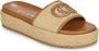 GUESS Lonney Slippers Dames Beige - Thumbnail 3