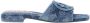 GUESS Tarishae denim slippers blauw - Thumbnail 2