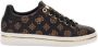 GUESS Brocr dames sneaker Bruin multi - Thumbnail 2