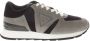 Guess Zwarte leren textielsneakers Gray Dames - Thumbnail 2