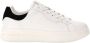 Guess Witte sportieve leren sneakers White Heren - Thumbnail 14