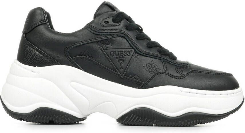 Guess Sneakers laag 'HAPYY'