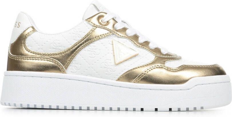 GUESS Miram 6 Sneakers Laag goudkleur - Foto 4