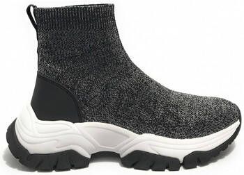 Guess Dames hardloopschoen met sok Zwart Dames - Foto 12