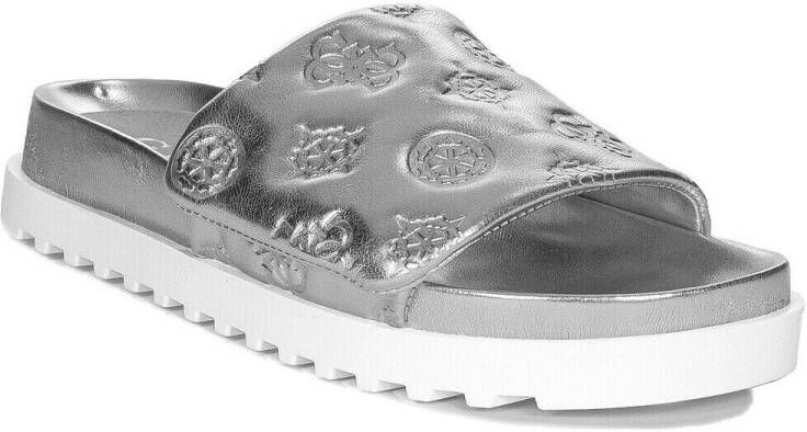 Guess Teenslippers FLJFABFAL19Silver