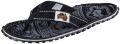 Gumbies Teenslippers Unisex Midnight Black Zwart Grijs - Zwart/Grijs