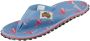 Gumbies Teenslippers Unisex Flamingo Blauw Rood - Thumbnail 2