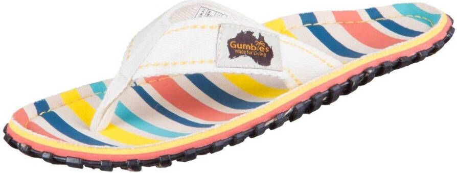 Gumbies Teenslippers Unisex Beach Chair Rood Blauw Geel Wit - Foto 2