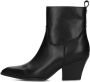 HABOOB Enkellaarsjes Dames Louise Maat: 40 Materiaal: Leer Kleur: Zwart - Thumbnail 4