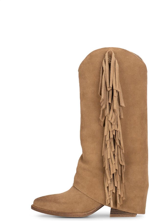 Haboob Joyce Laarzen Suède Dames Camel - Foto 7