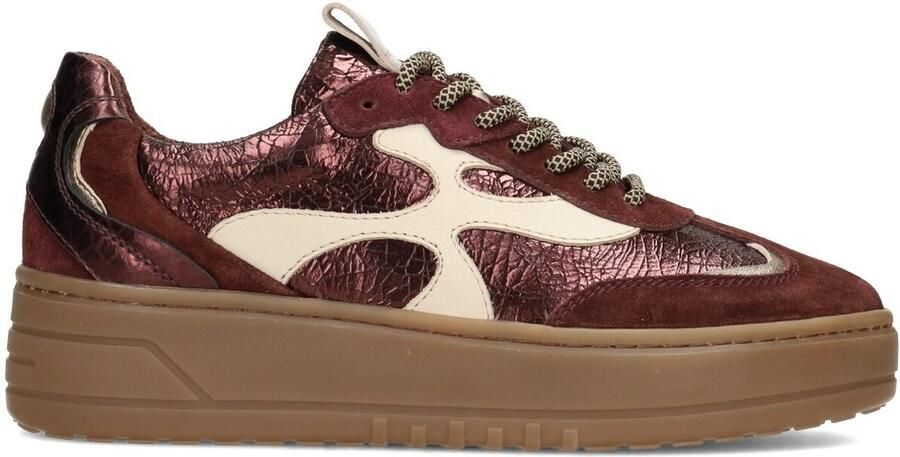 Haboob Sneakers laag ' AURELIE Damen Sneaker' bordeaux - Foto 4