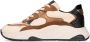 HABOOB Sneakers Dames Lexi Maat: 42 Materiaal: Leer Kleur: Bruin - Thumbnail 2